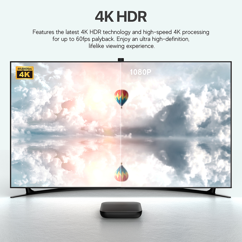 Elebao Hot selling X3 S905W2 Smart Box TV Android 4K 60fps Video Android TV Box manufacture