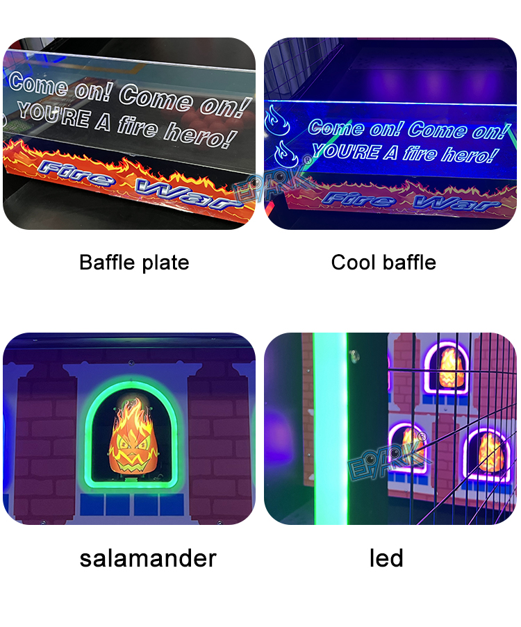 Kids Coin Operated Prize Game Machine Arcade Redemption Games Machines Shooting Ball Game manufacture