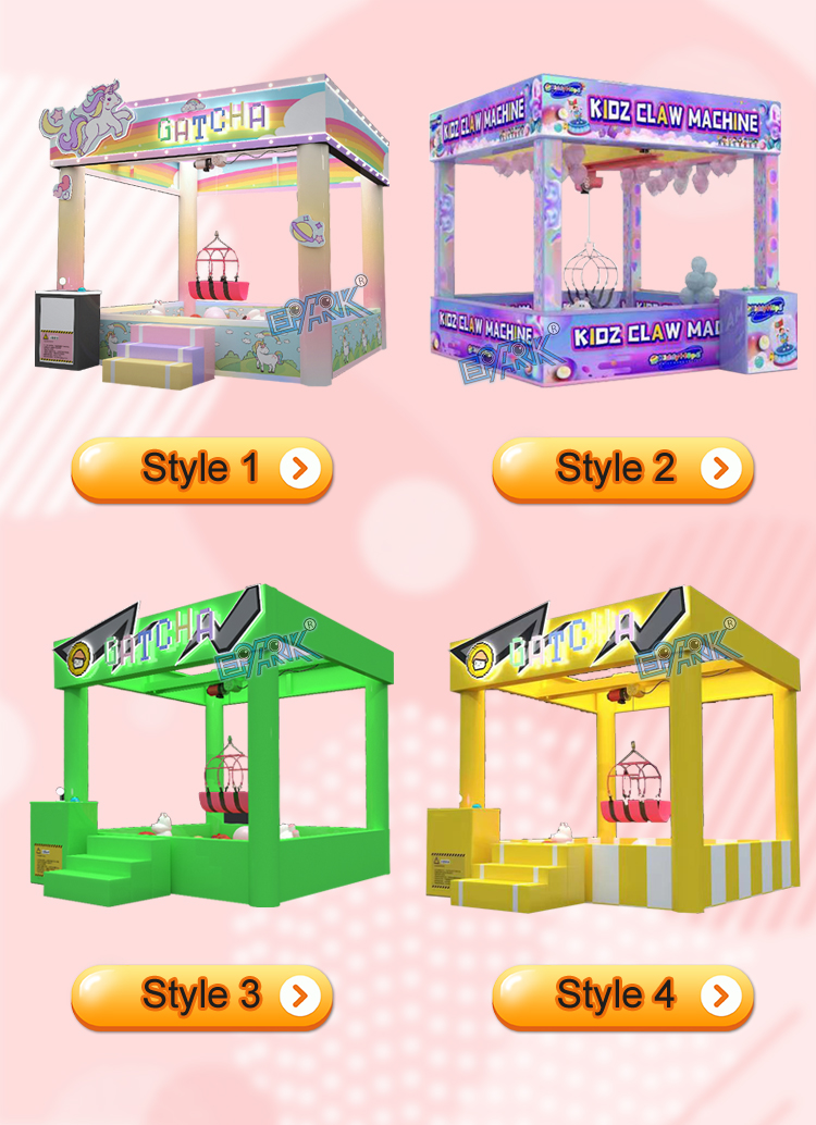 Amusement Park Coin-Operated Real Man Person Human Claw Machine Game Claw Machine supplier