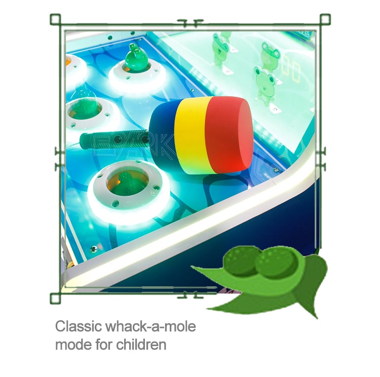 Kids Games Frog Paradise Lottery Ticket Machine Whac-A-Mole Arcade Game Machine supplier