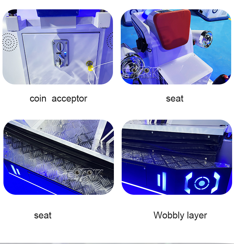 Coin Operated Arcade Game Dynamic Car Kiddie Rides Game Machine Kids Shooting Game Machine details
