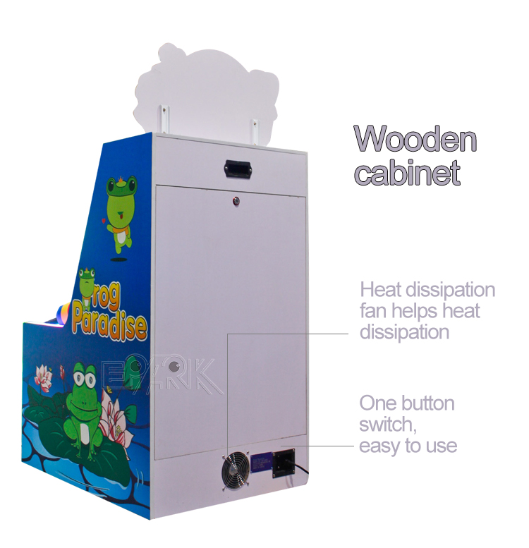 Kids Games Frog Paradise Lottery Ticket Machine Whac-A-Mole Arcade Game Machine details