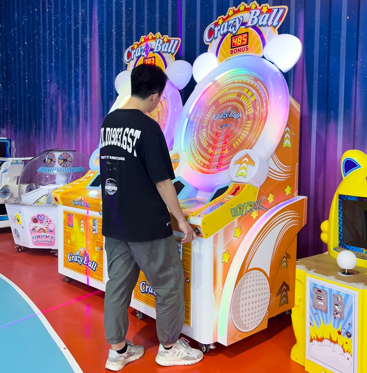 Coin Operated Crazy Ball Pinball Game Electronic New Arcade Game Pinball Machine supplier