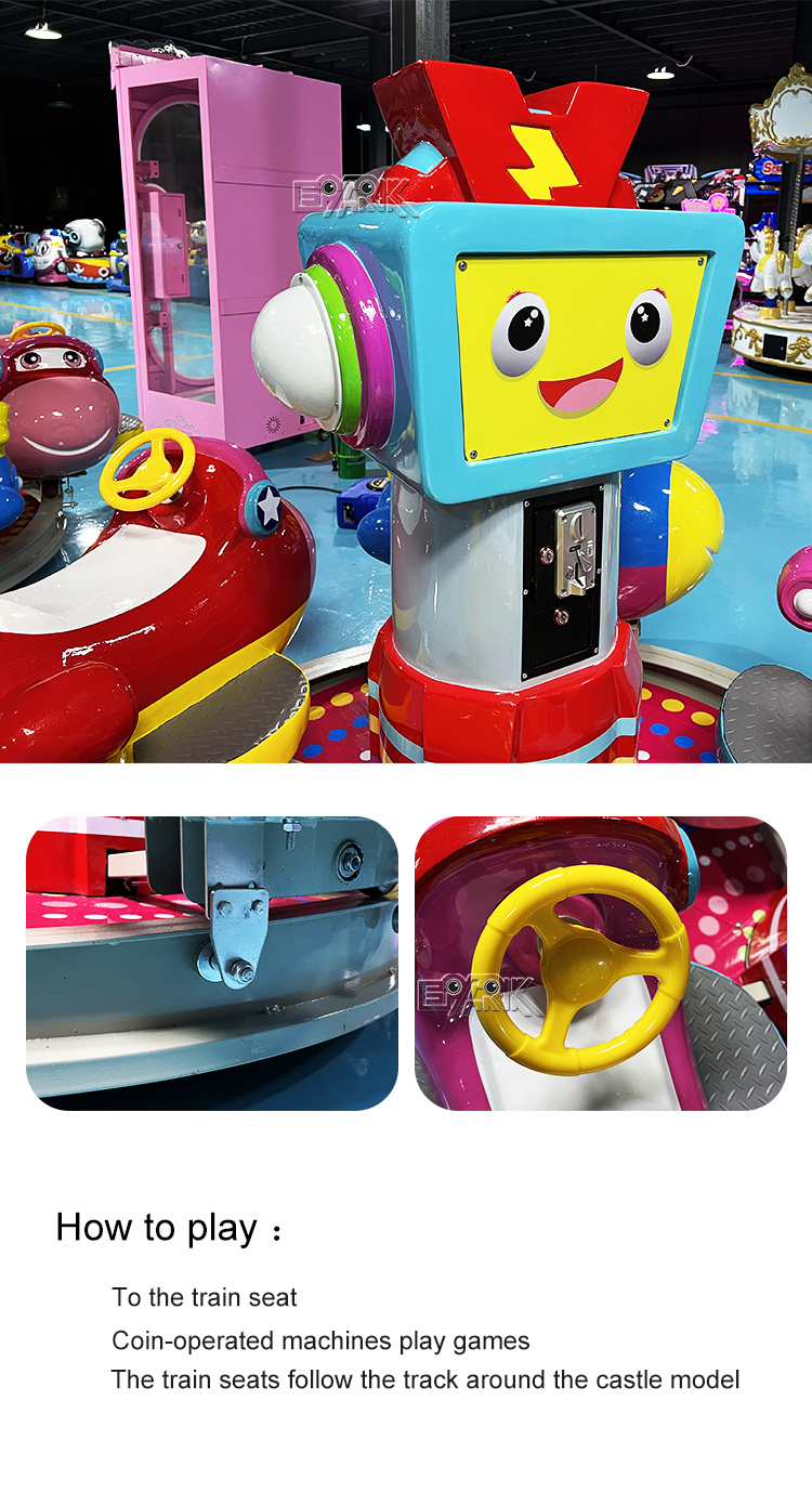 Hot Sale 4 Seats Electric Mini Kids Ride Airplane Fun Flight Kiddie Ride supplier