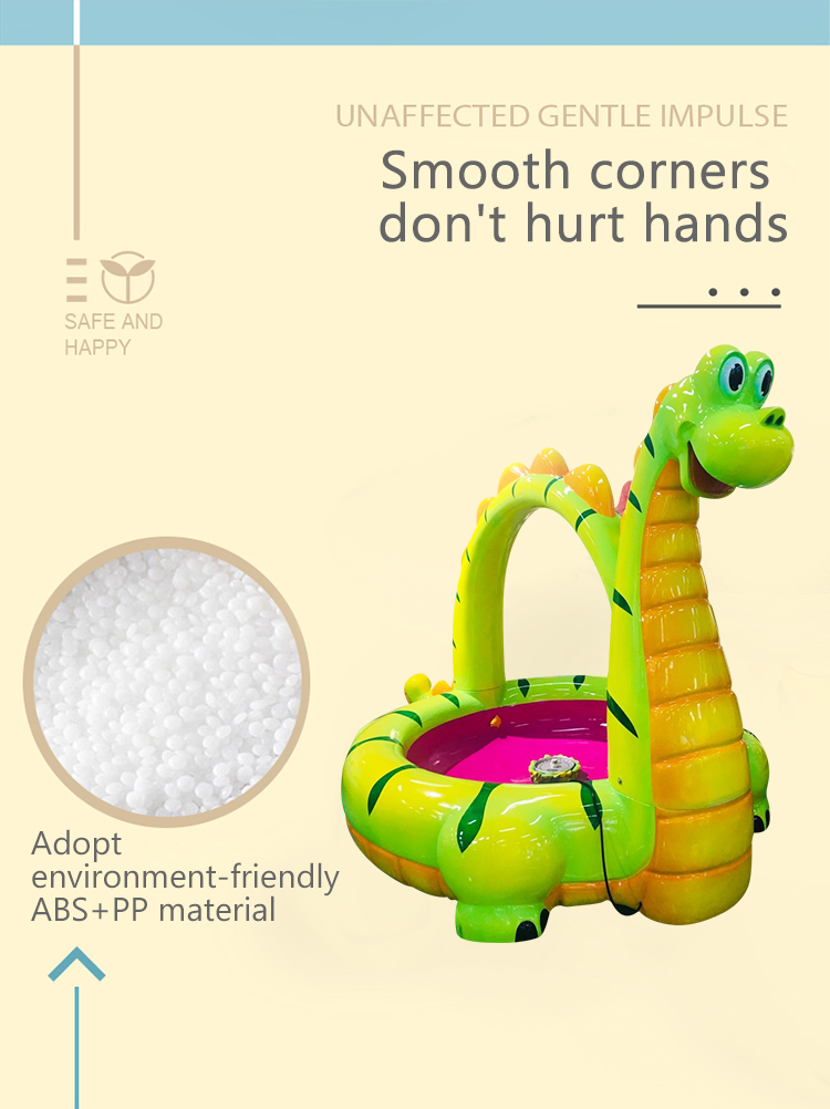 Amusement Park Kids Game Machine Dinosaur Fish Pond factory