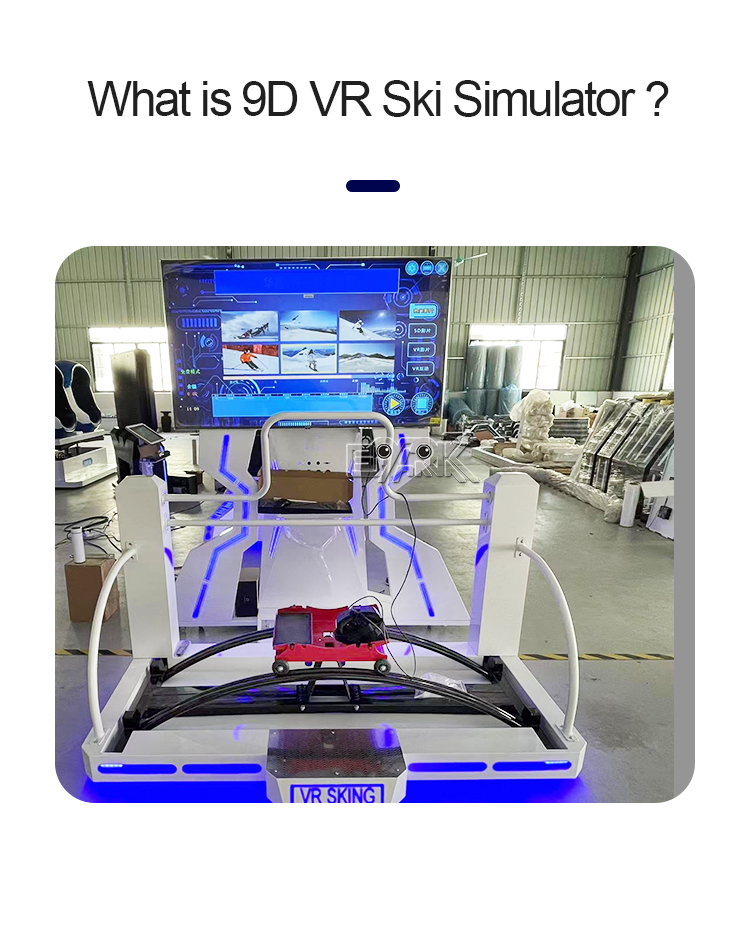 Amusement Park Products 9d Vr Simulator Machine For Vr Ski Simulator details