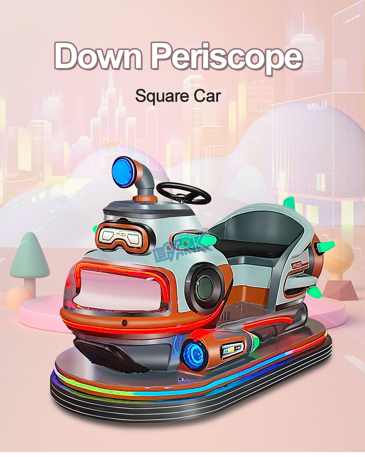 Outdoor Playground Electronic Battery Car Amusement Park Kids Car Game For Sale supplier
