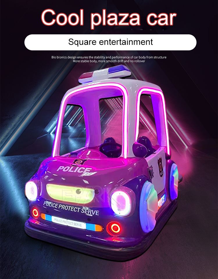 New Design Shopping Mall Fiberglass Kids Ride Bumper Car Dodgem Car Outdoor Indoor Machine details