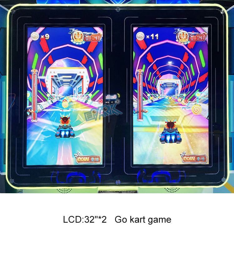 EPARK Coin Operated Game Racing Simulator Game Machine Video Arcade For Game Zone supplier