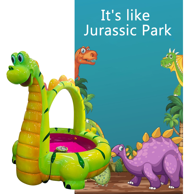 Amusement Park Kids Game Machine Dinosaur Fish Pond supplier