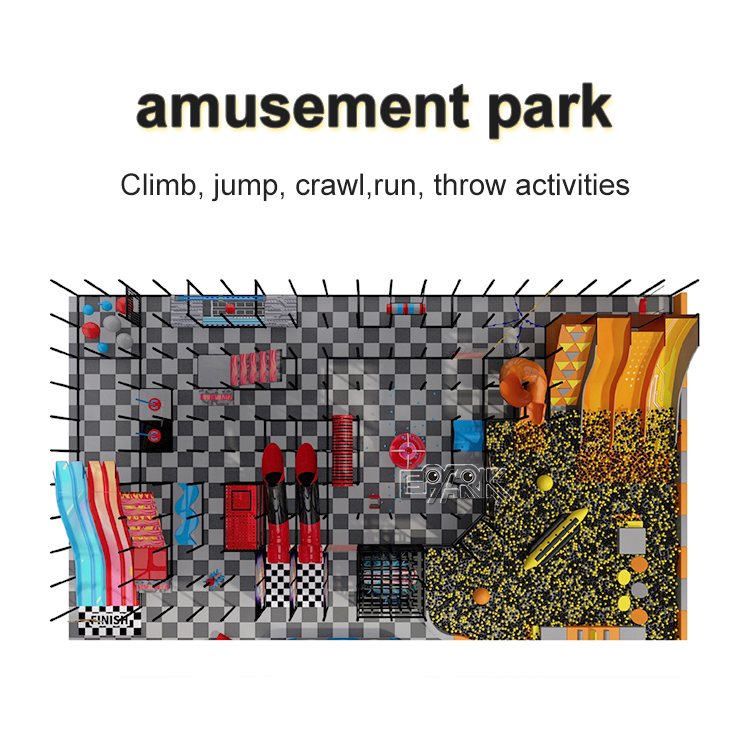 Commercial Hot Selling Ce,Gs Proved Factory Price Funny Soft Play Indoor Playground Equipment factory