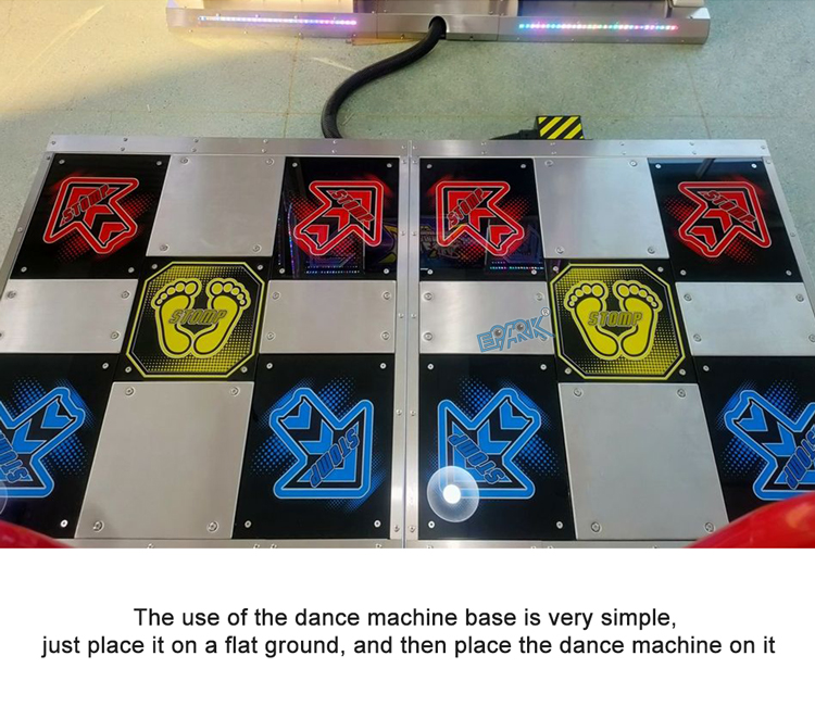 Hot Sale Coin Operated Arcade Dance Arcade Dancing Game Machine Pump It Up Dance Dance Revolution Machine For Sale factory