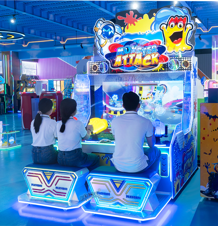 Coin Operated Game Machine Lottery Redemption Water Shooting Game Machine factory