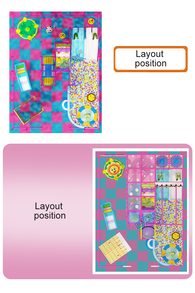 Kids Playground Manufacture Softplay Playground 976x732x280cm, Indoor Playground factory