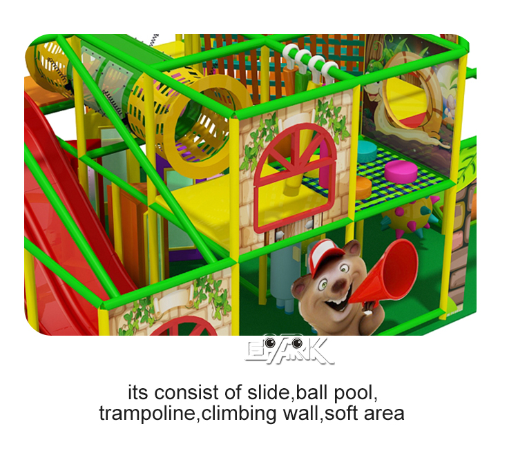 Custom Design Indoor Playground 150 Square Meters Soft Play Equipment Ball Pool Amusement Rides factory
