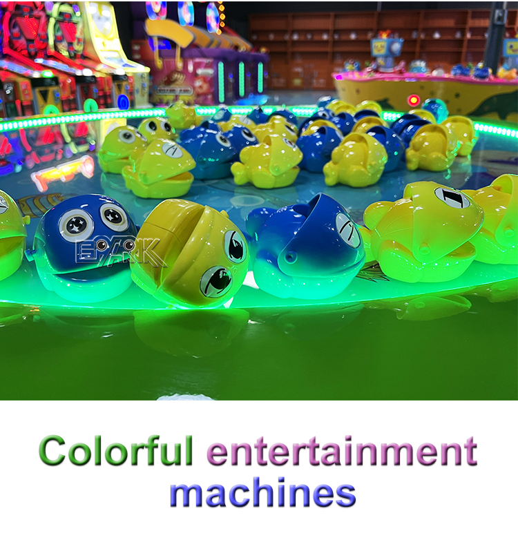 Booth Game Machine Magnetic Frog Fishing manufacture