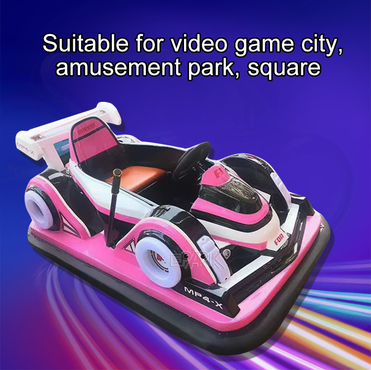 Outdoor Entertainment Amusement Park Ride Battery Bumper Car Music Remote Control Electrical Drift Car manufacture