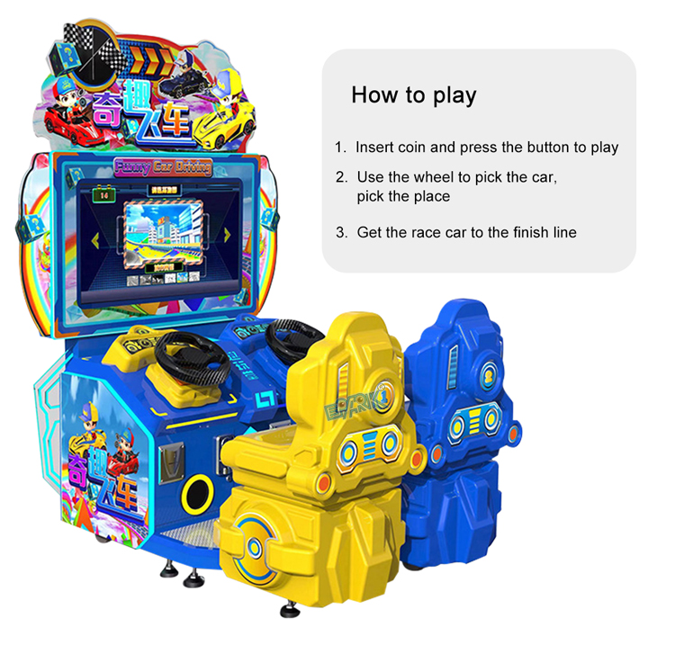 Coin Operated Games Racing Machine Car Racing Two Player Arcade Game Machine Driving Video Games For Sales factory