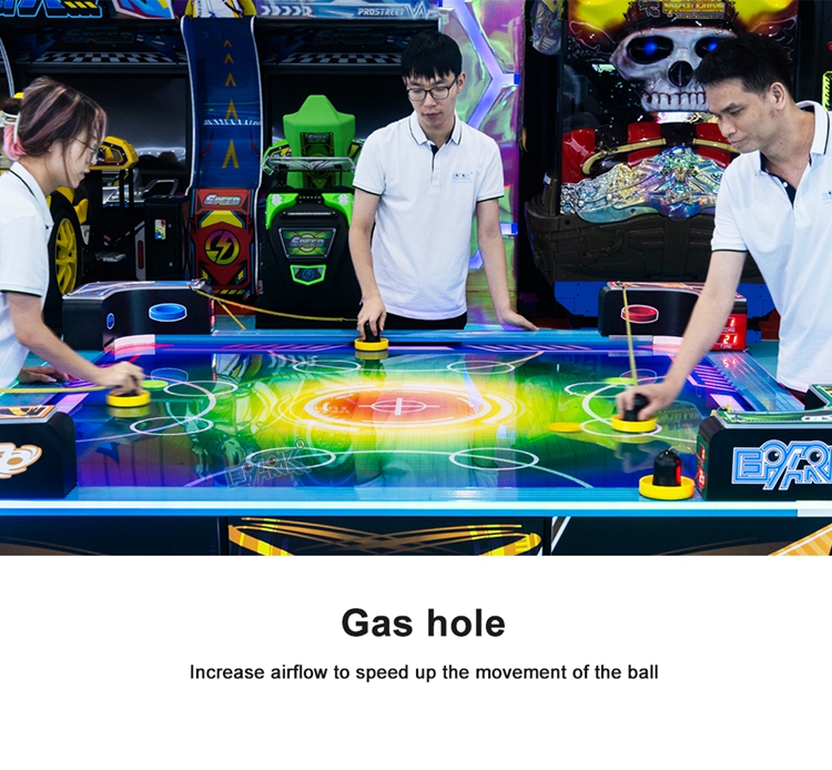 Newest Redemption Games 4 Players Hockey Game Machine Multi Player Air Hockey Table supplier