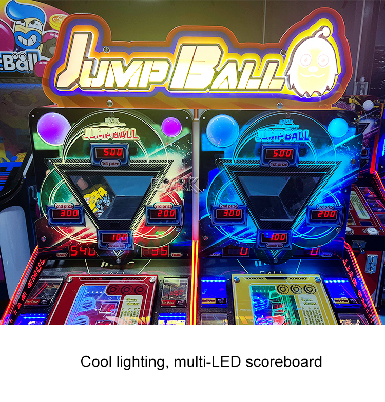 Coin Operated Toy Gift Jump Ball Pinball Game Ball Shooting Arcade Game Machine For Sale supplier