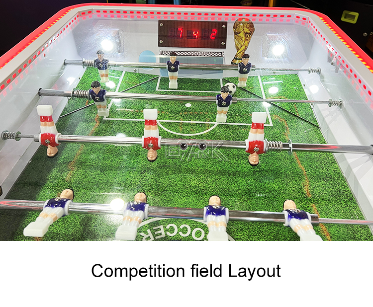 Football Table Sports Game Machine Arcade Console Indoor Adults Token Machine Ticket Redemption Game Mechanical Game details