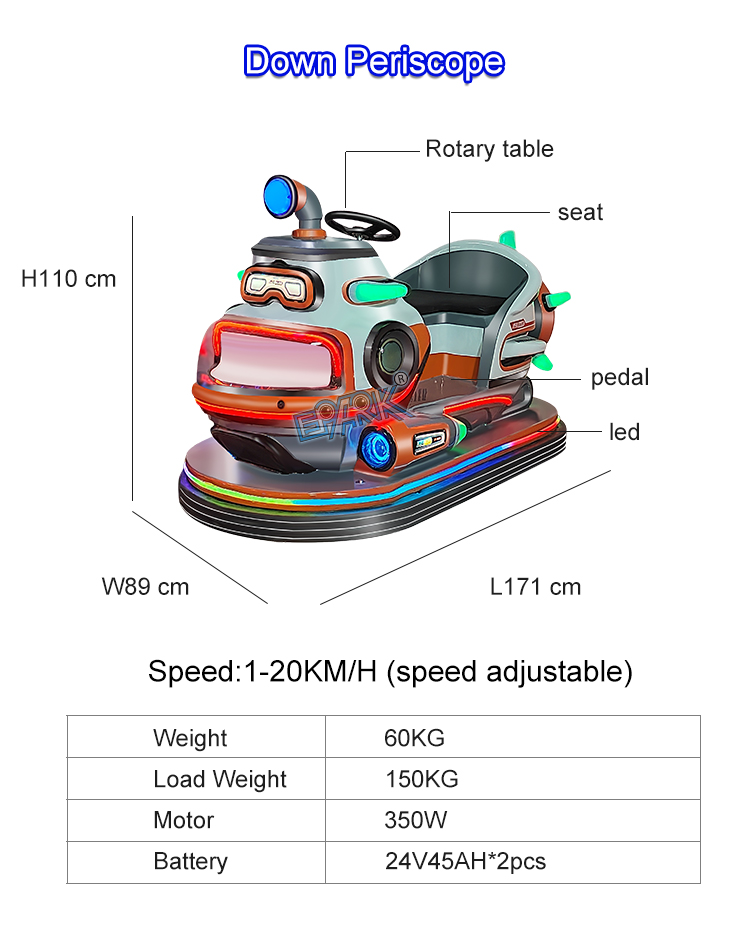 Outdoor Playground Electronic Battery Car Amusement Park Kids Car Game For Sale manufacture