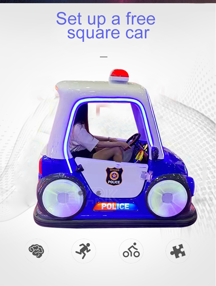 New Design Shopping Mall Fiberglass Kids Ride Bumper Car Dodgem Car Outdoor Indoor Machine factory
