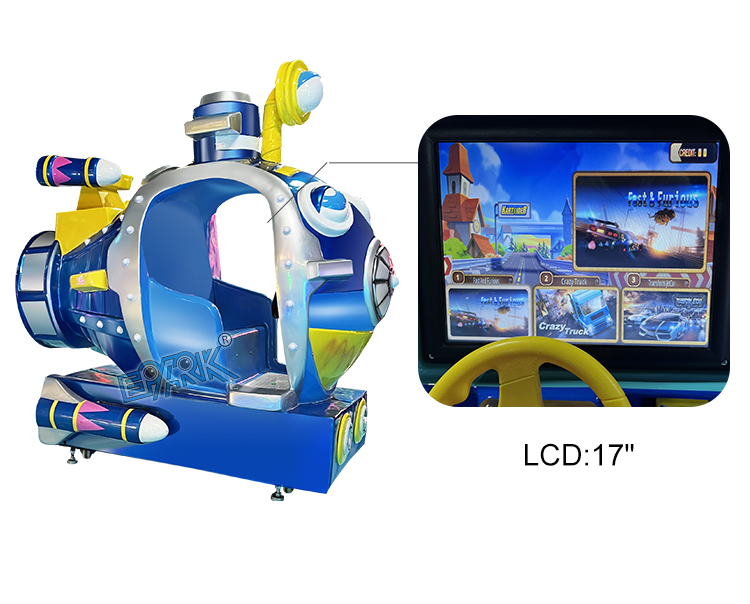 Popular Indoor Child Rides Submarine Kiddie Rides Best Selling Coin Operated Kiddie Rides supplier