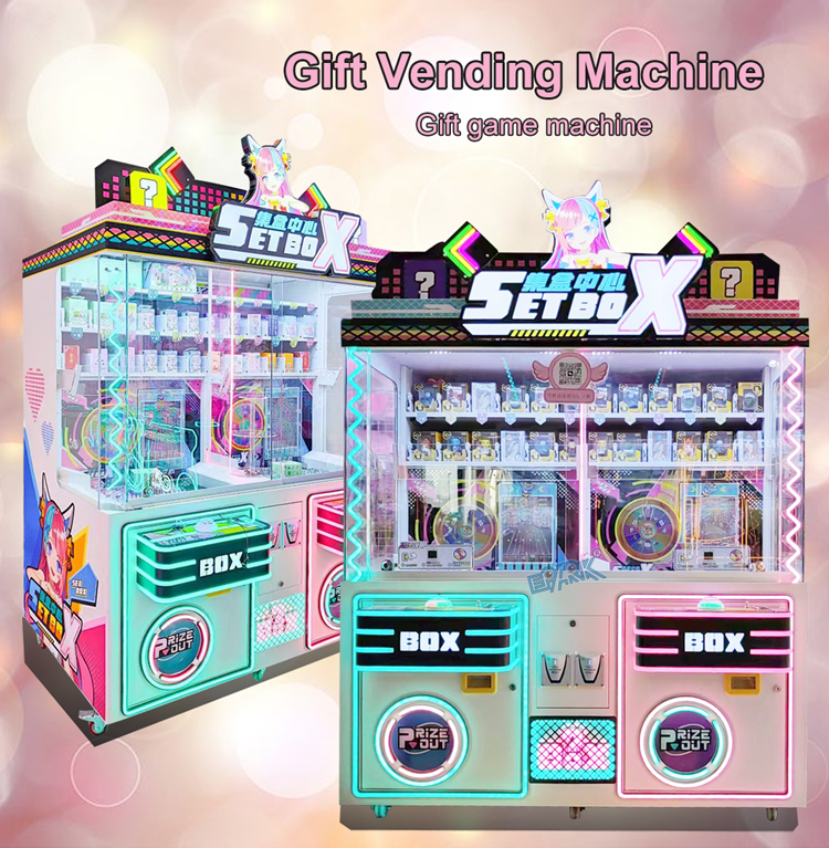 Amusement Park Coin Operated Arcade Blind Boxes Gift Toy Doll Vending Machine manufacture