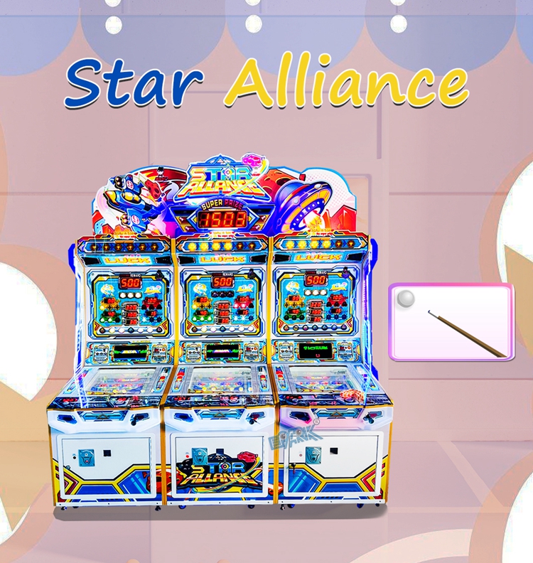 Coin Operated Game Machine Prize Lottery Redemption Game Machine manufacture