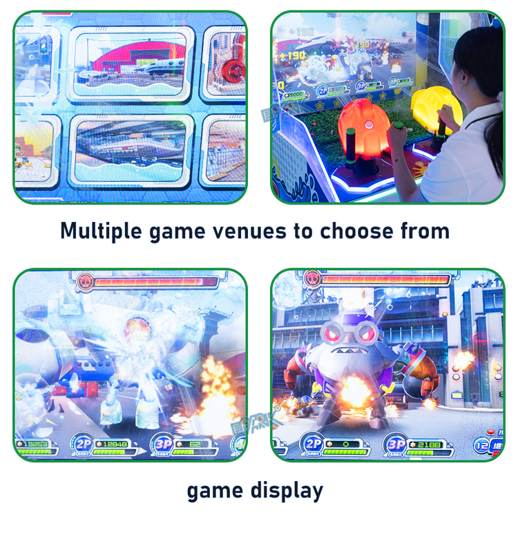 Coin Operated Game Machine Lottery Redemption Water Shooting Game Machine details