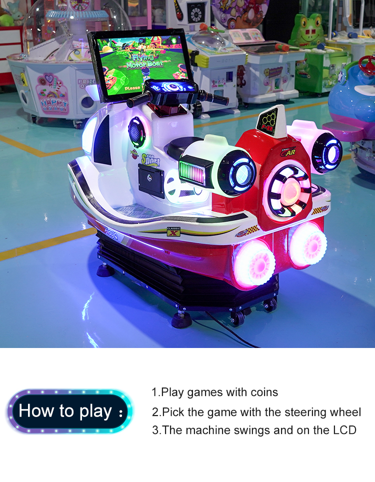 Popular Playground Shopping Mall Coin Operated Kiddie Rides Car Game Machine For Sale details