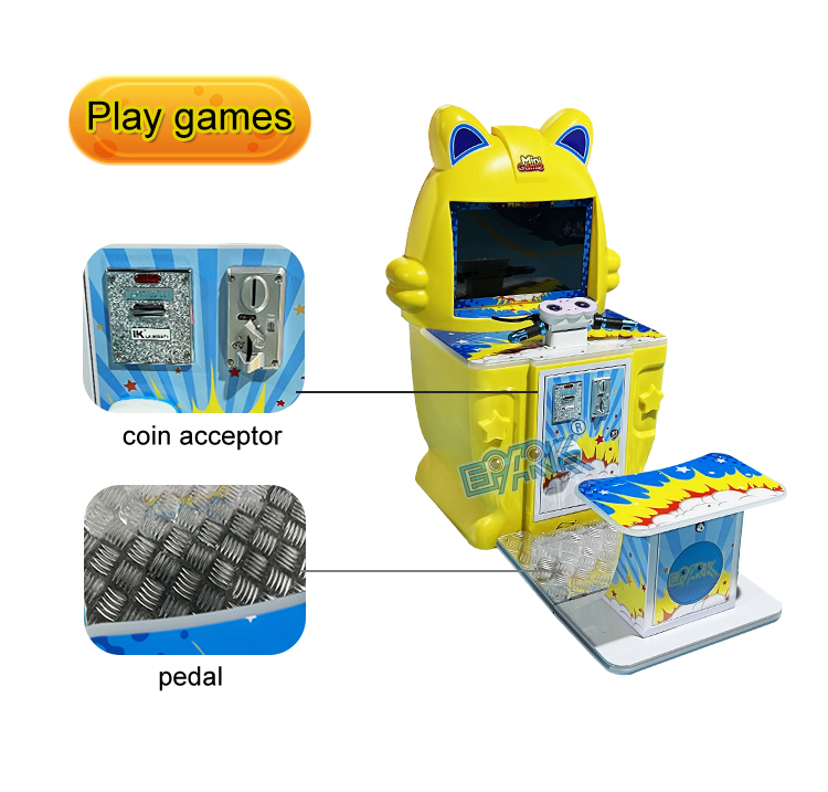 Mini Game Arcade Coin Operated Arcade Kids Motor Game Simulator Motorcycle Game Machine factory