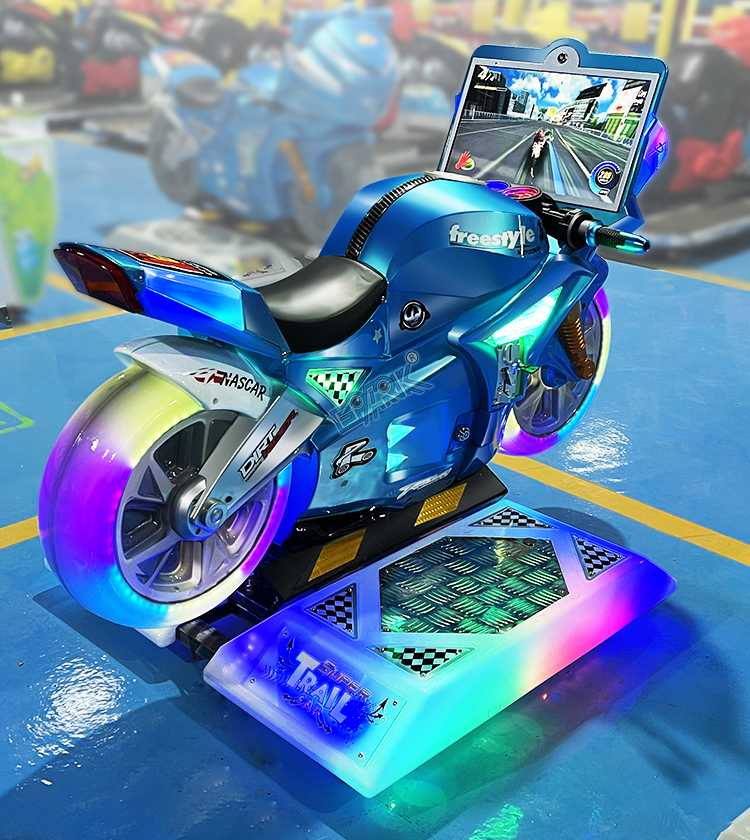 Kids Arcade Game Machine Racing Simulator Motorcycle Auto Racing Motorcycles supplier