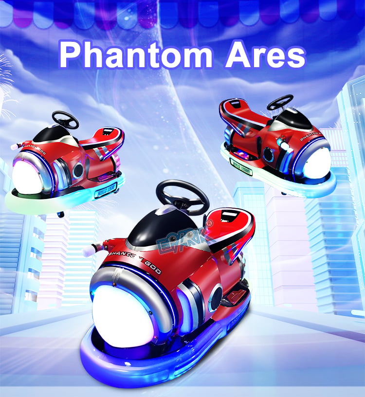 Amusement Park Rides Kids Game Machine Electrical Battery Motorbike Toy Car Bumper Car manufacture