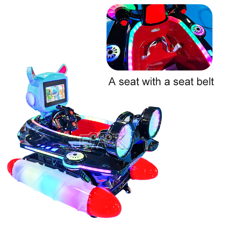 Amusement Park Coin Operated Kids Video Game Machine Plastic Swing Machine Kiddie Ride For Sale factory