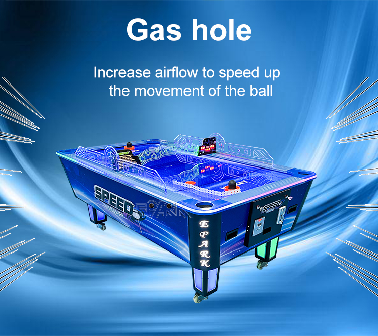EPARK New Design Table Surface Hockey Coin Operated Air Hockey For Coin Operated Game Center factory