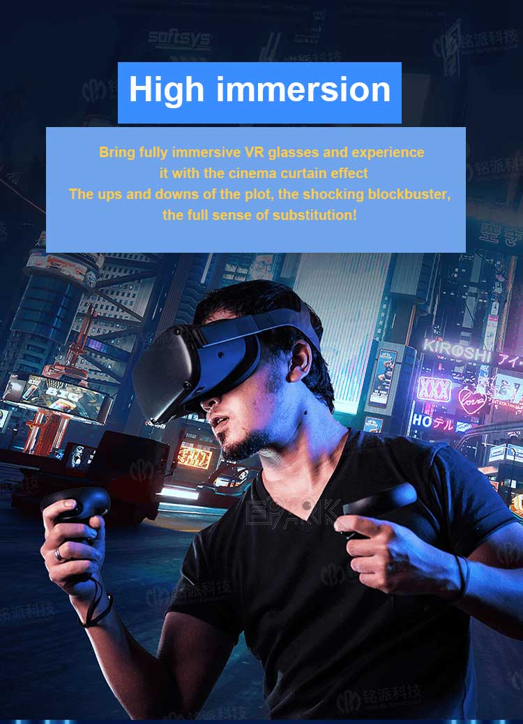 9D VR Circular Walking Platform Shooting Games Machine VR Simulator CE Certificate supplier