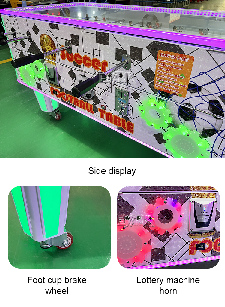 Football Table Sports Game Machine Arcade Console Indoor Adults Token Machine Ticket Redemption Game Mechanical Game manufacture