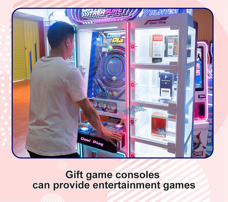 Coin Operated Arcade Toy Vending Prize Crane Doll Gifts Game Machine manufacture