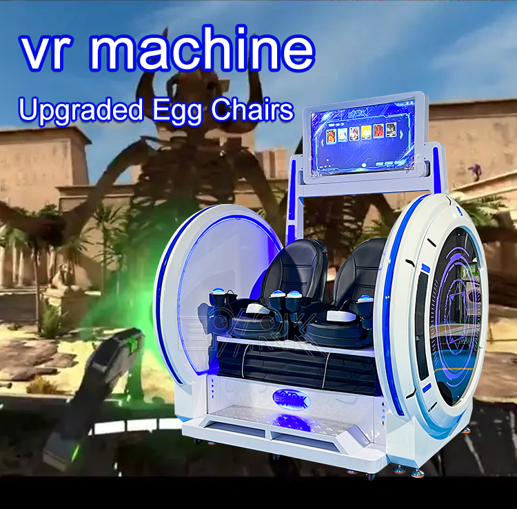 VR Game Machine VR Simulator Factory Upgraded Egg Chairs details