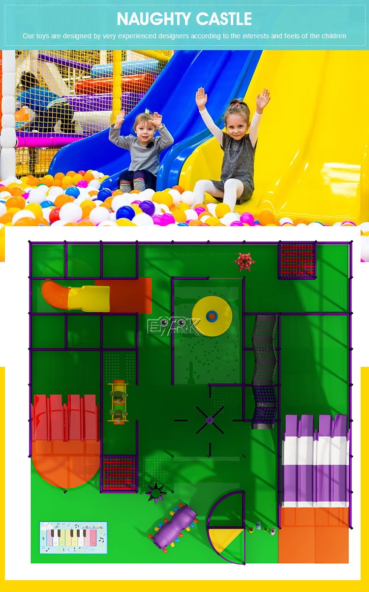 Indoor Playground Trampoline Park Center supplier