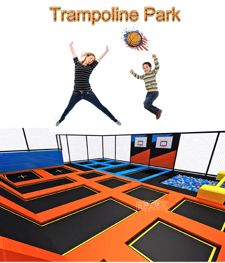 Brand Jumping Indoor Rectangle Waterproof Mats Trampoline Manufacturers Child Trampoline Park details