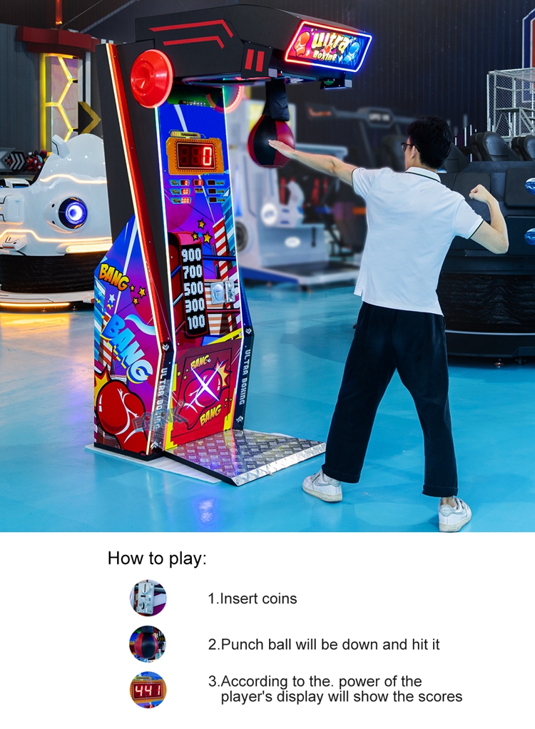 High Quality Boxing Game Machine Sport Training Force Boxing Machine Amusement Equipment supplier