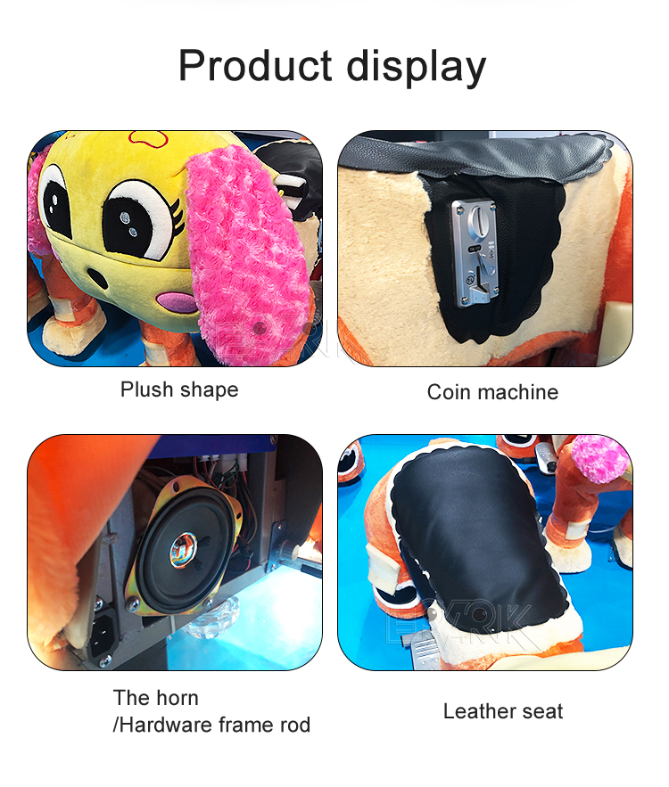 Plush Animal Ride On Electric Scooter Ride On Animal Toys Animal Robot For Sale supplier