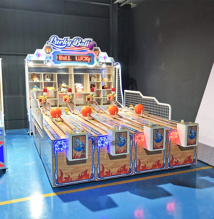 Ring Ducks Double Player Carnival Game Machine Arcade Booth Machine factory