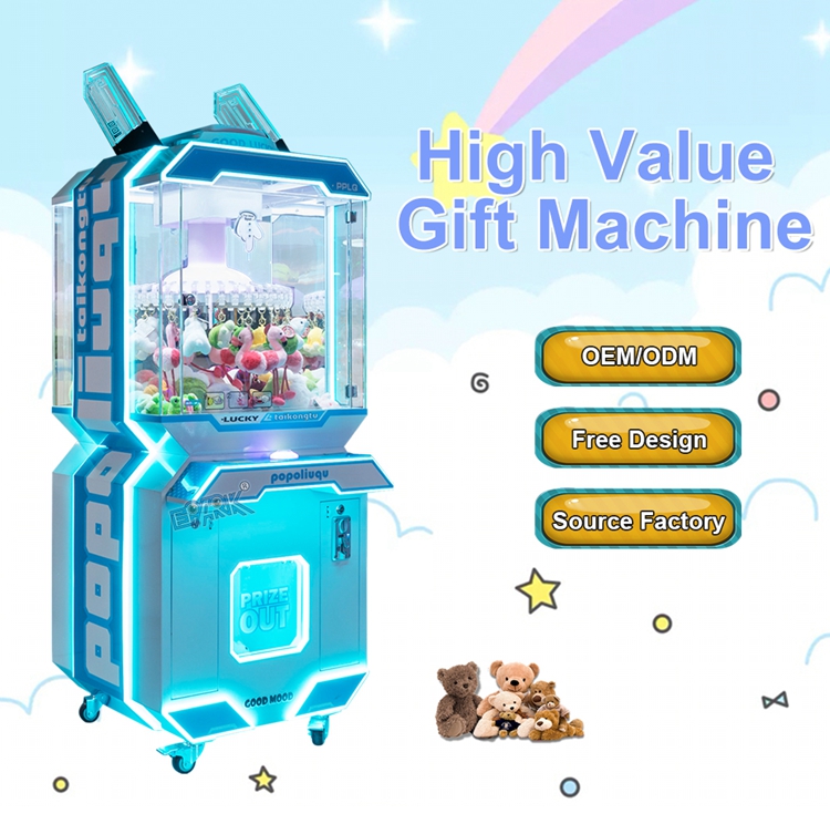 Coin Operated Game Machine Clip Prizes Game Machine Arcade Game Toy Vending Machine factory