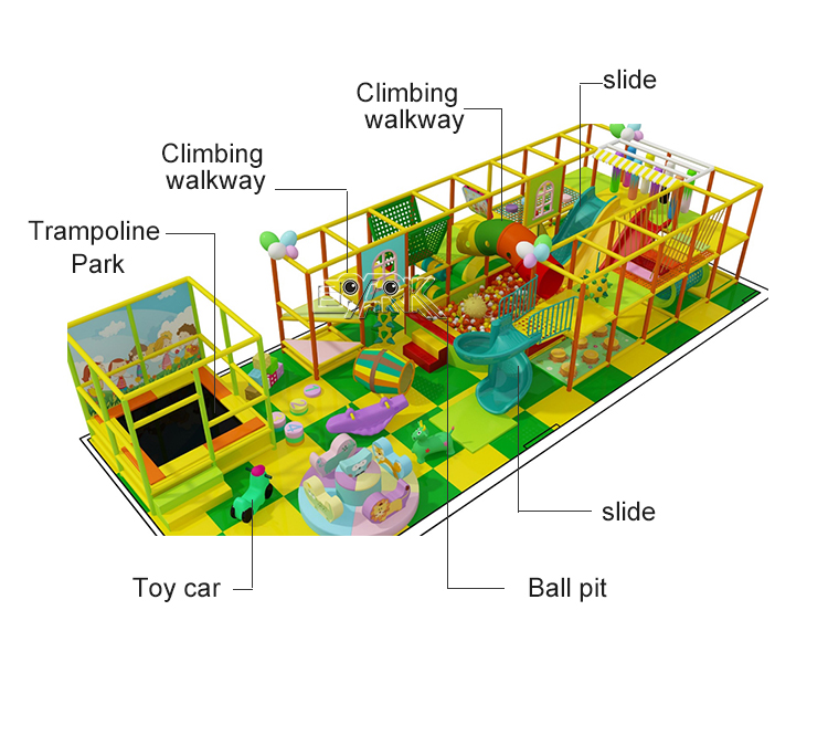 Indoor Play Equipment Mini Indoor Playground details