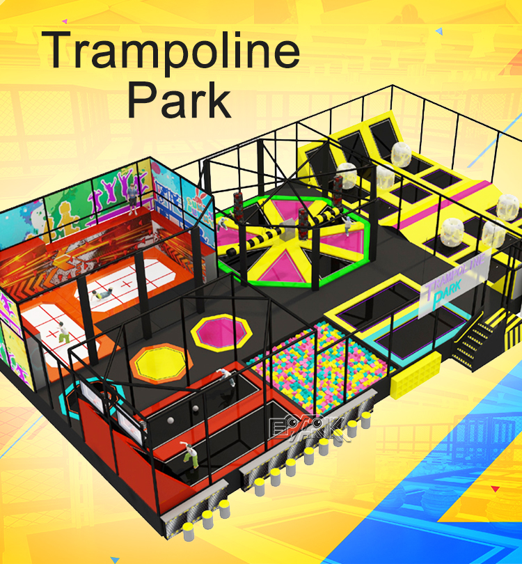 Trampolin Para NiñOs Kids Bungee Trampoline Park details