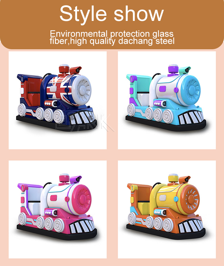 Mini Track Train Amusement Ride Kids Battery Train Ride supplier